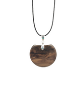 Load image into Gallery viewer, Figured Walnut Pendant
